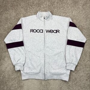 Vintage Y2K Roca Wear Full Zip Jacket Large (Fits XL)